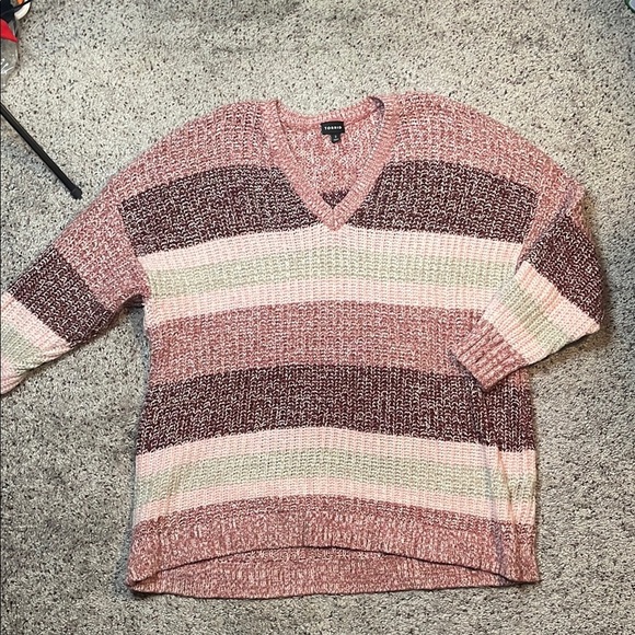 Torrid Pullover Slouchy V-Neck Tunic Sweater Plus Size 3 - Picture 1 of 5